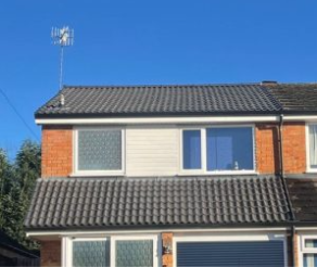 Semi-detached re-roof